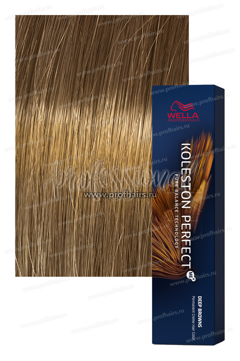 Wella Koleston Deep Brown 7/73 Блонд коричнево-золотистый Лесной орех 60 мл.