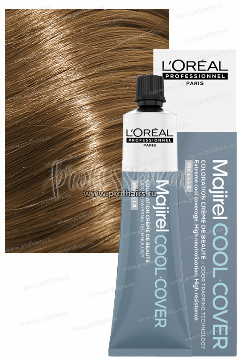 Loreal Majirel Cool Cover СС 8 Светлый блондин Краска для волос 60 мл.