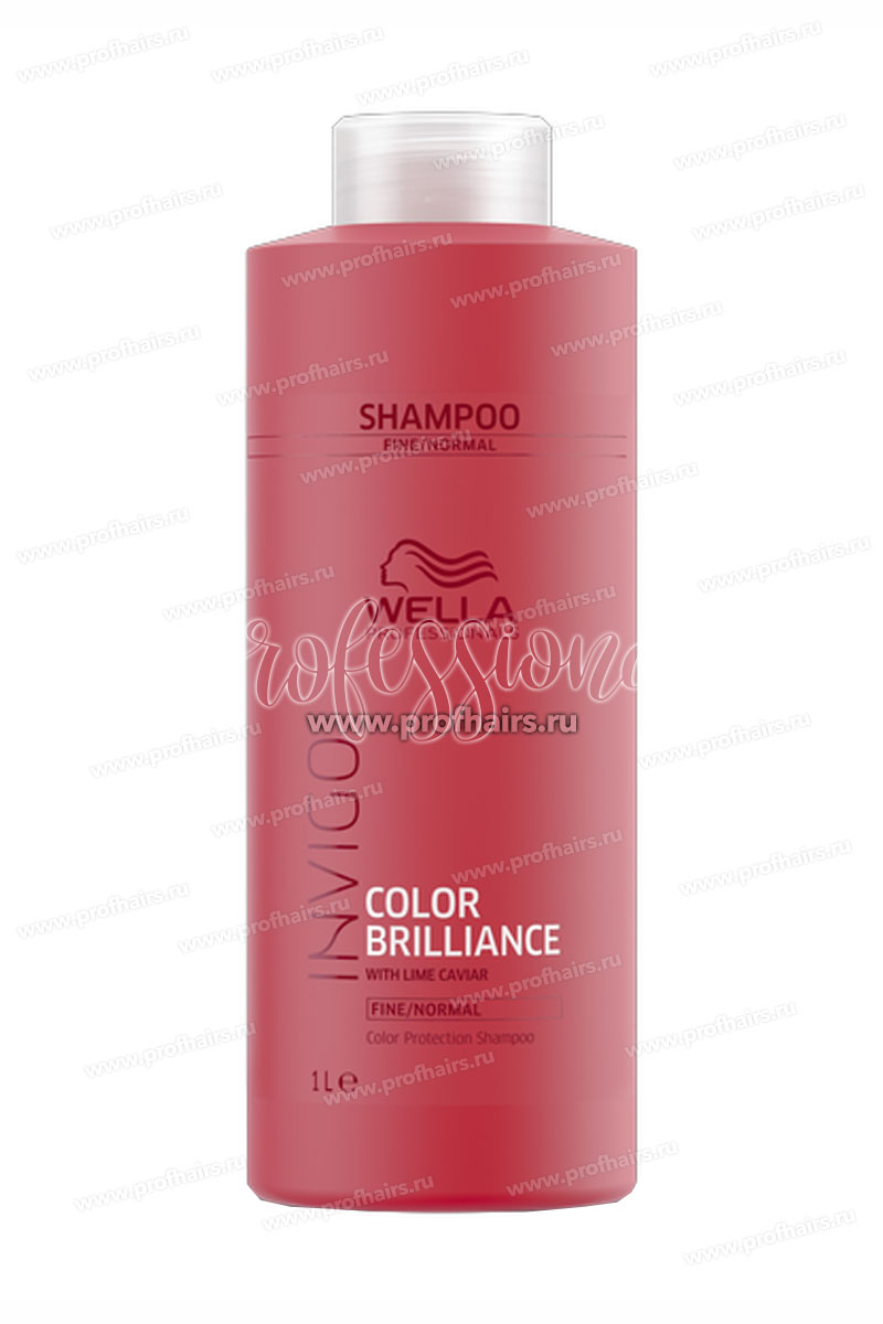 Wella Invigo Color Brilliance Шампунь для защиты цвета нормальных и тонких волос 1000 мл.