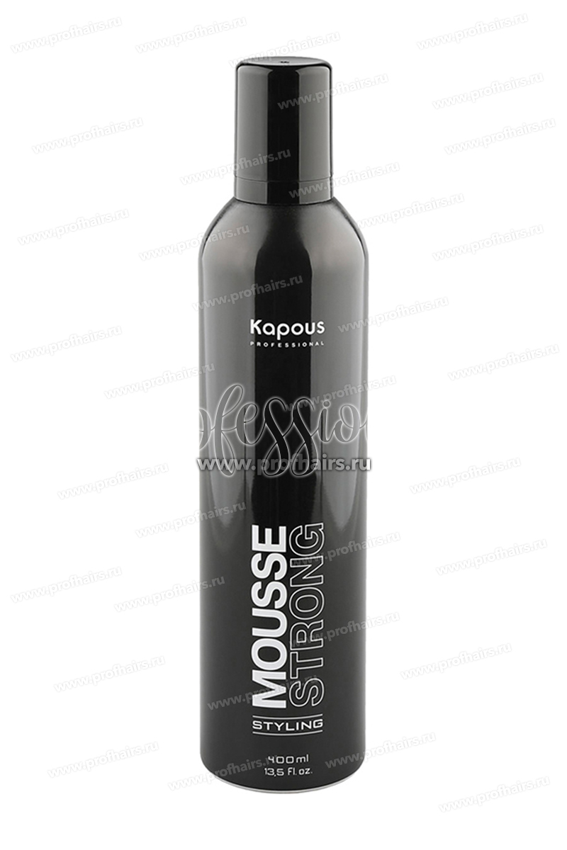 Kapous Styling Mousse Strong Мусс для укладки волос сильной фиксации 400 мл.