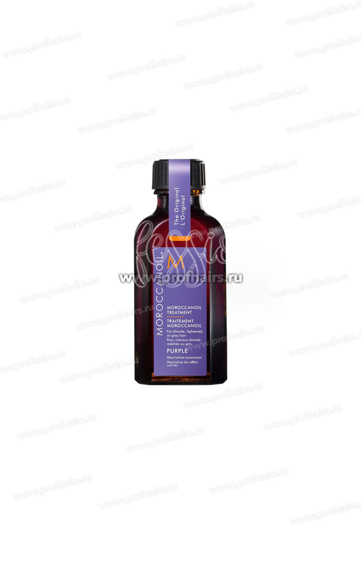 MoroccanOil Treatment Purple Восстанавливающее масло с фиолетовым пигментом 50 мл.