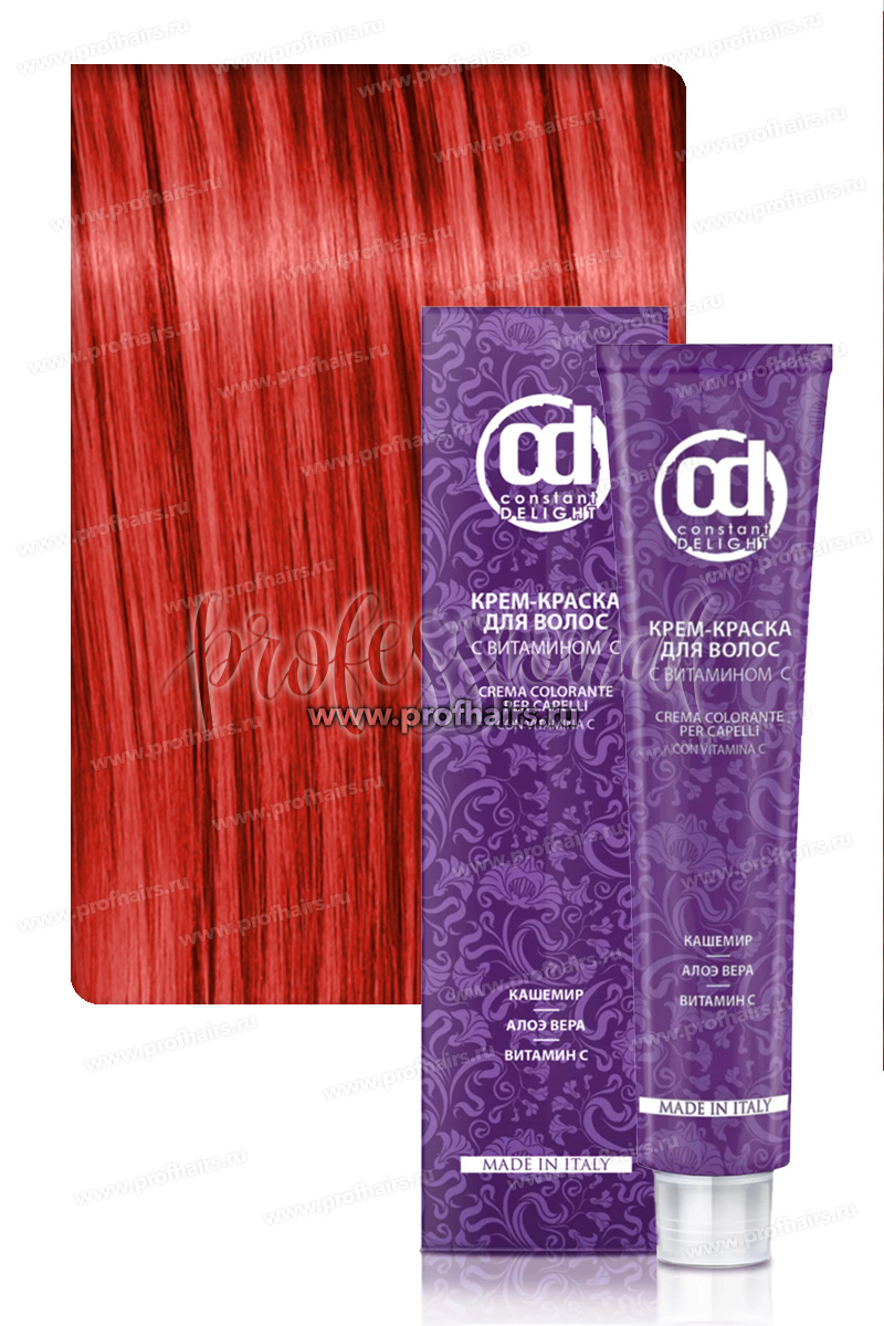Constant Delight Крем-краска для волос с витамином С 0/88 Красный микстон 60 мл.