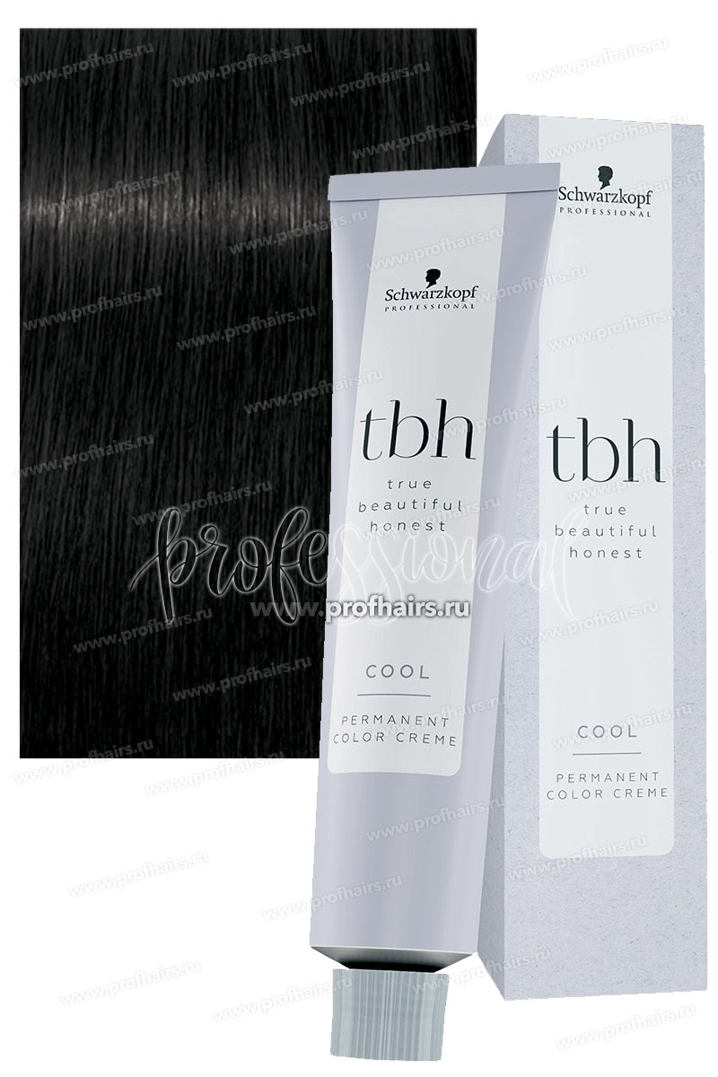 Schwarzkopf TBH Cool 3-16 Темный коричневый сандрэ шоколадный 60 мл.