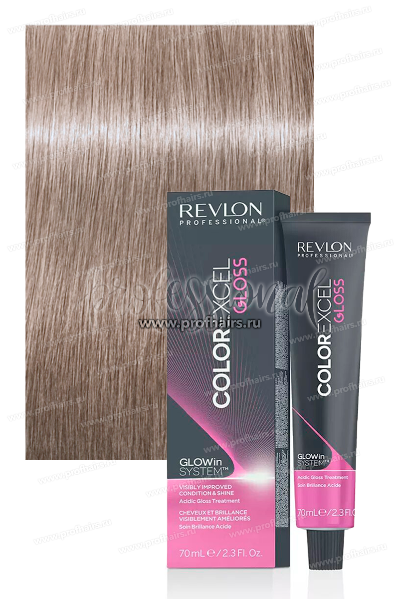 Revlon Color Excel Gloss 10.1 Кислотный краситель Пепельно-стальной 70 мл.