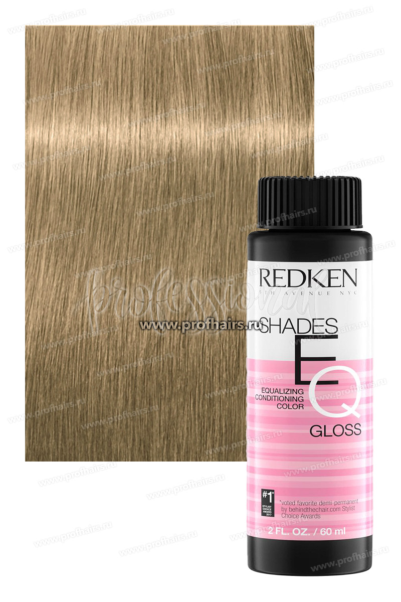 Redken Shades EQ Gloss 09NW Cream Soda Очень светлый блондин натуральный теплый 60 мл.