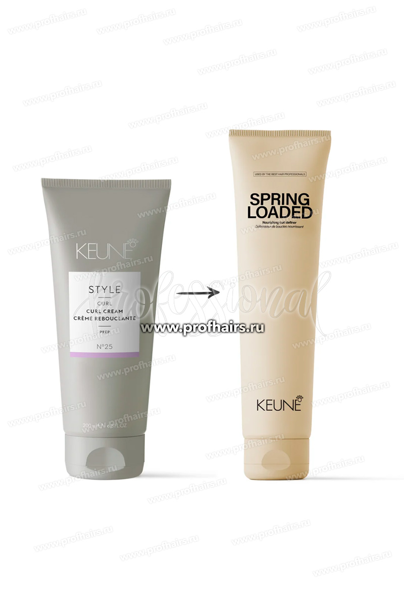 Keune Style Spring Loaded Гель для вьющихся волос текстурирующий 150 мл.
