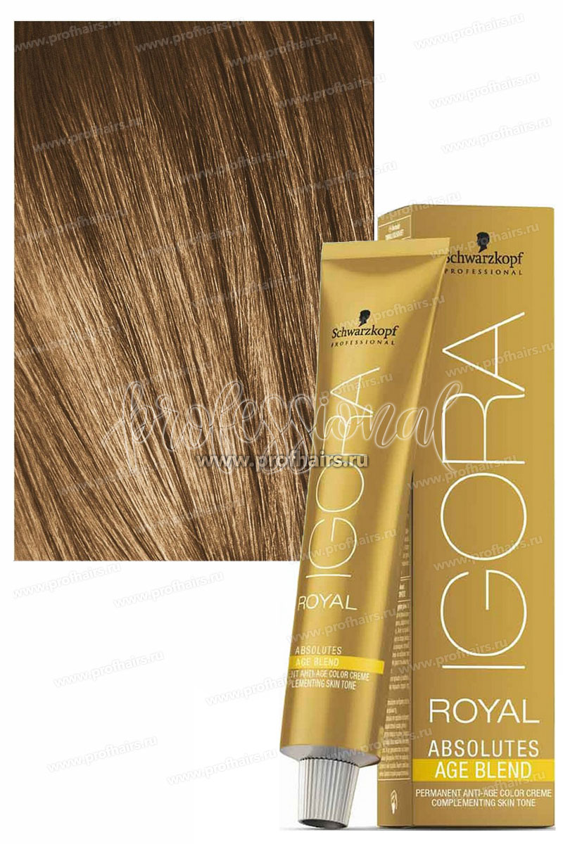 Schwarzkopf Igora Absolutes Age Blend 7-560 Средний русый золотистый шоколадный 60 мл.