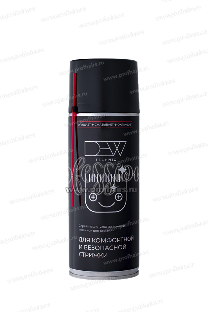 Dew Technic Спрей мало-уход за ножами маашинок для стрижки, триммеров 520 мл.