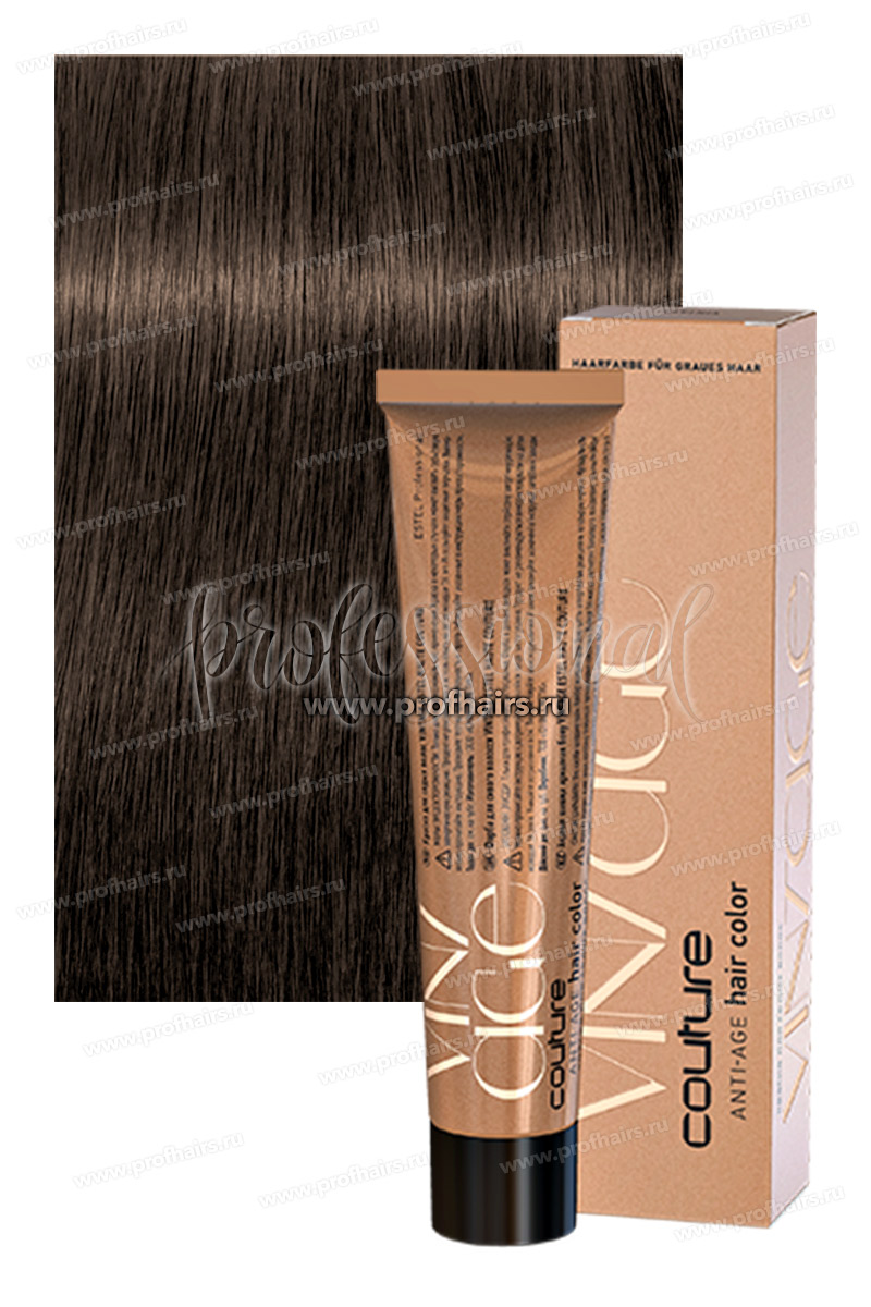 Estel Vintage Краска для седых волос 5/71 Светлый шатен коричнево-пепельный 60 мл.