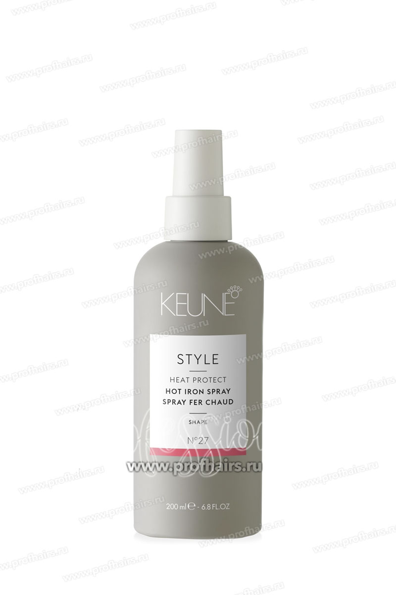 Keune Style Hot Iron Spray Спрей термозащита для укладки горячими инструментами 200 мл.