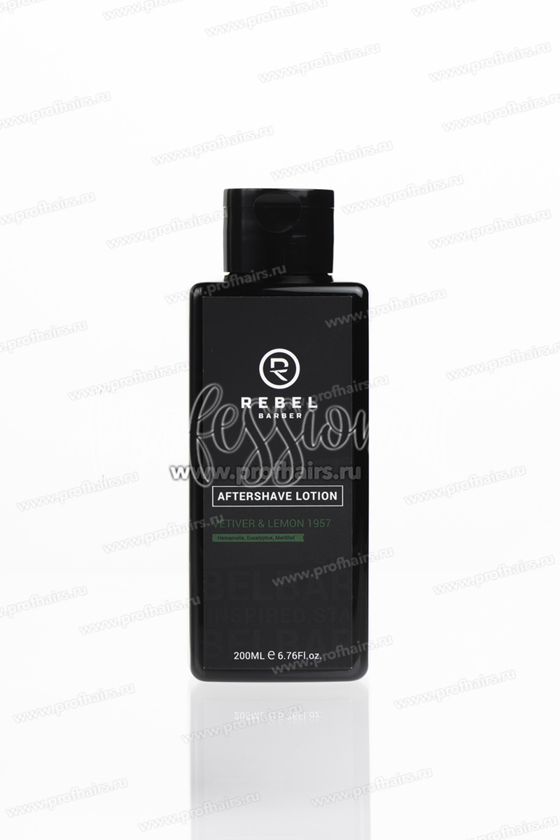 Rebel Barber Aftershave Lotion  Лосьон после бритья Vetiver Lemon 1957 200 мл.