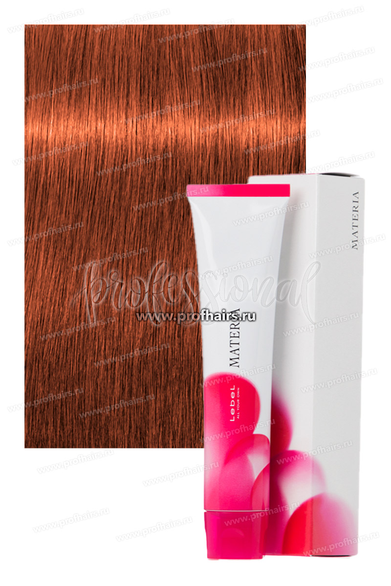 Lebel Materia O-8 Краска для волос Тон Светлый блондин оранжевый 80 гр.