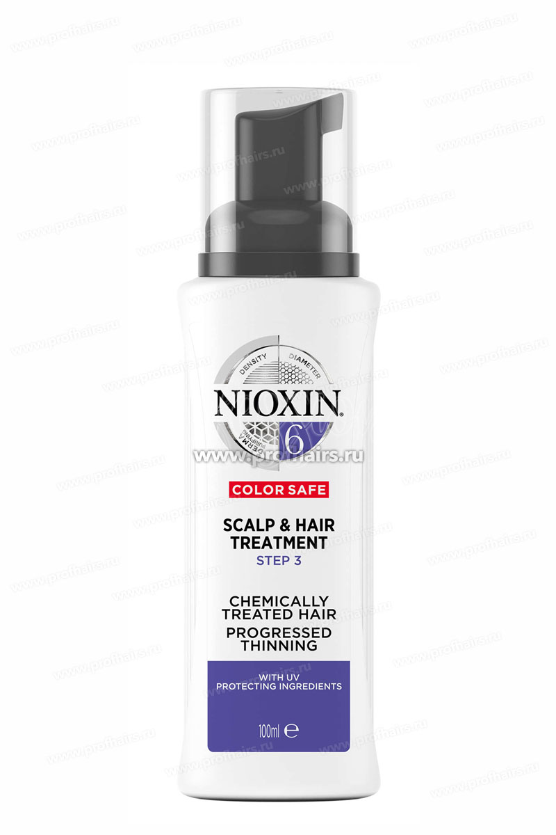 Nioxin Scalp & Hairs Treatment Питательная маска Система 6  100 мл.