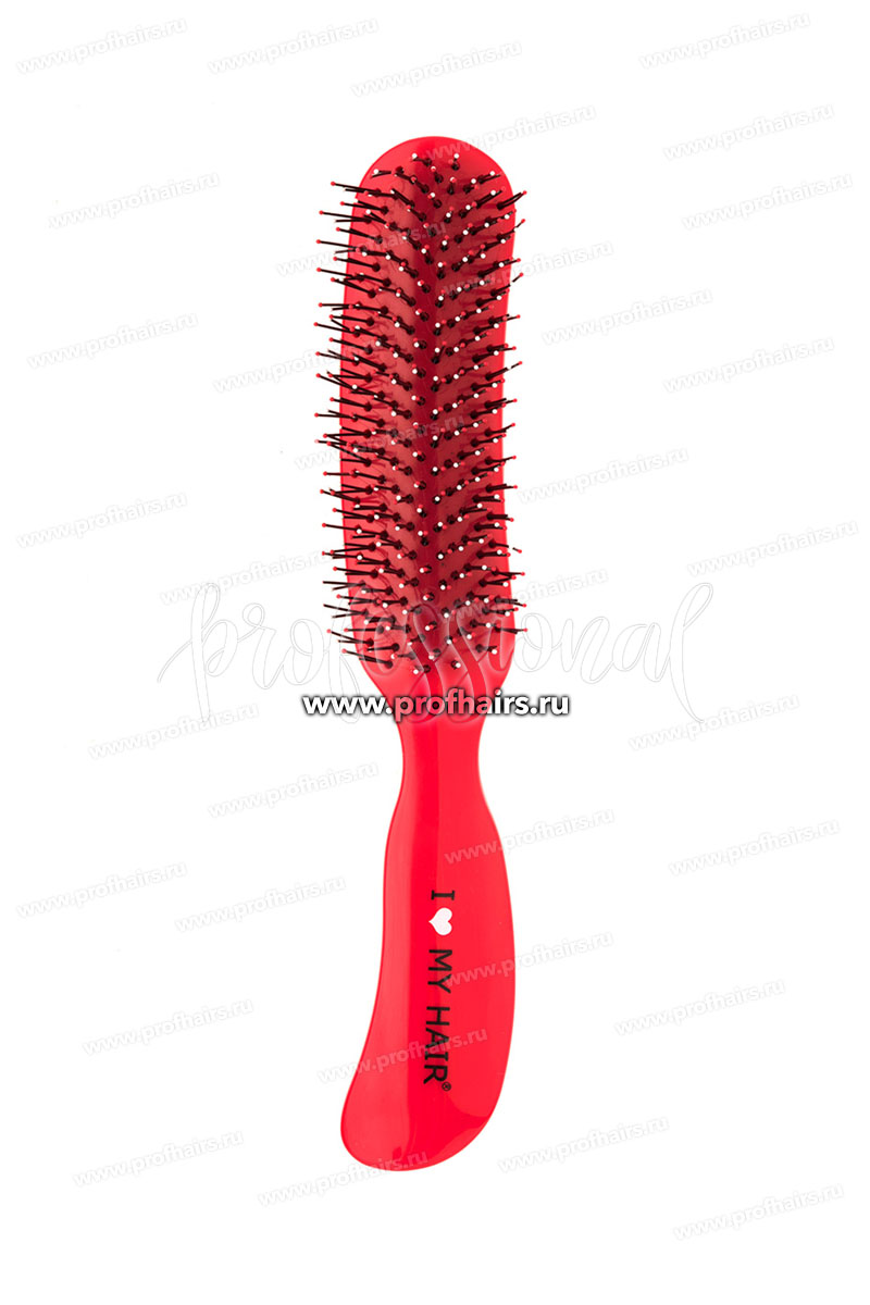 Ginko ILMH Therapy Brush 18280 Щетка для волос Красная, глянцевая, размер M