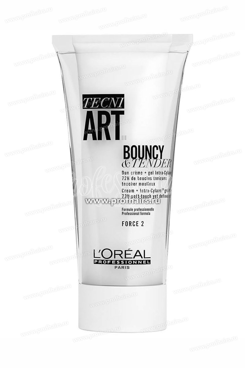 L'Oreal Tecni Art Dual Stylers Bouncy&Tender крем + гель 2 в 1 для вьющихся волос 150 мл.