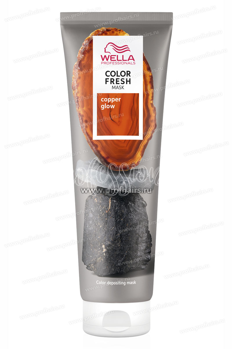 Wella Color Fresh Copper Glow Медное сияние Оттеночная кремовая маска 150 мл.