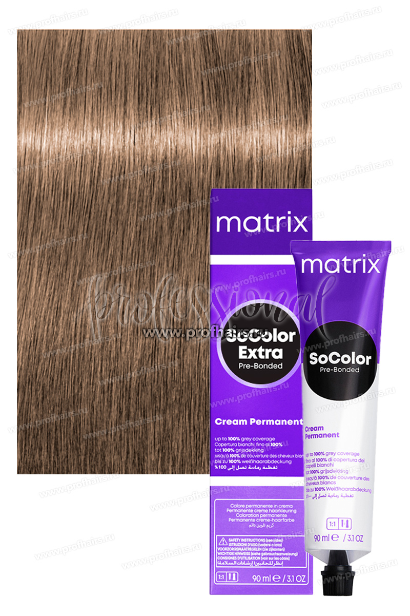 Matrix SoColor Pre-Bonded 509N/9.00 Очень светлый блондин 90 мл.