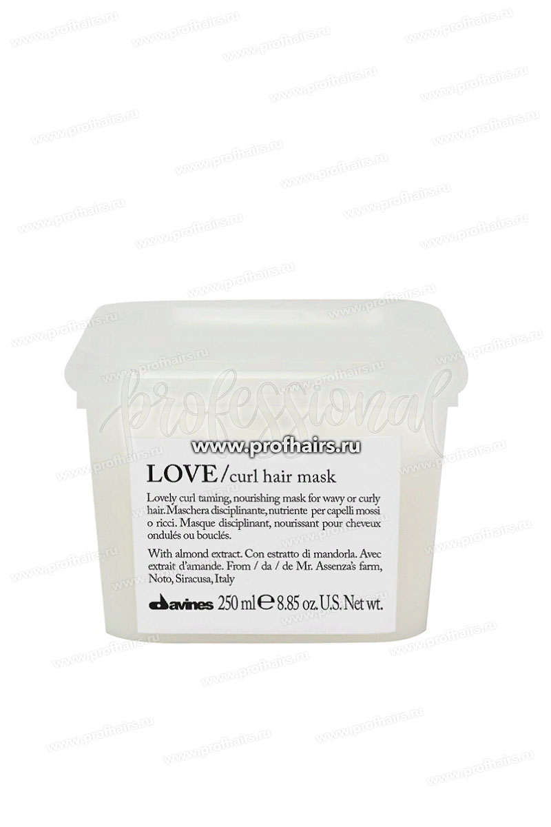 Davines Essential HairCare Love Curl Маска для усиления завитка 250 мл.