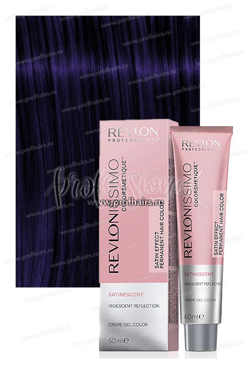 Revlonissimo Colorsmetique Satinescent .919 Midnight Blue Полночный синий 60 мл.