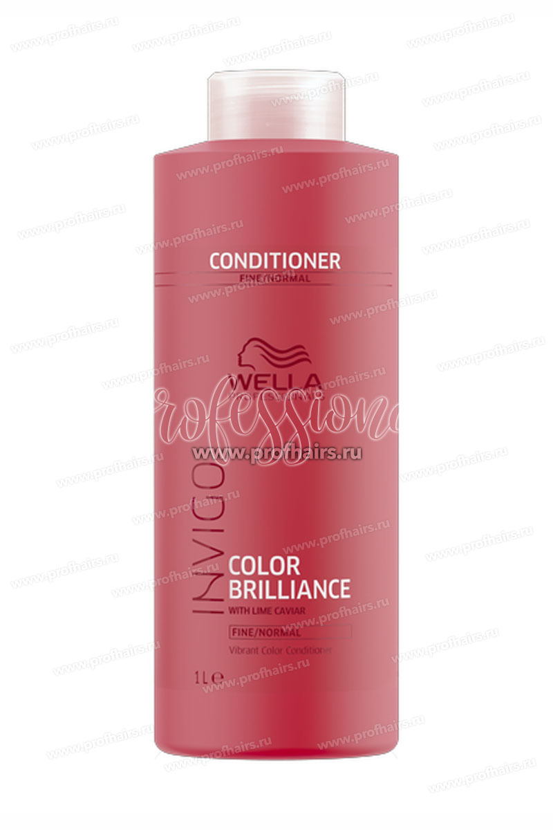 Wella Invigo Color Brilliance Бальзам-уход для защиты цвета нормальных и тонких волос 1000 мл.