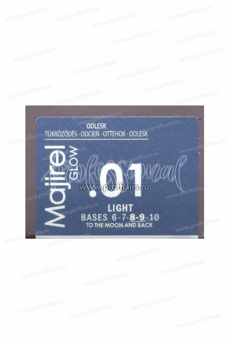 L'Oreal Majirel Glow Light Base .01 Дымчато-бежевый 50 мл.