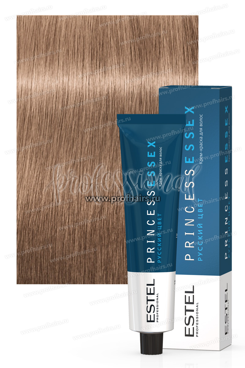Estel Essex Princess 9/17 Крем-краска для волос тон Блондин пепельно-коричневый 60 мл.
