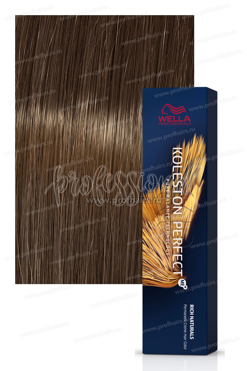 Wella Koleston Rich Natural 5/3 Светло-коричневый золотистый 60 мл.