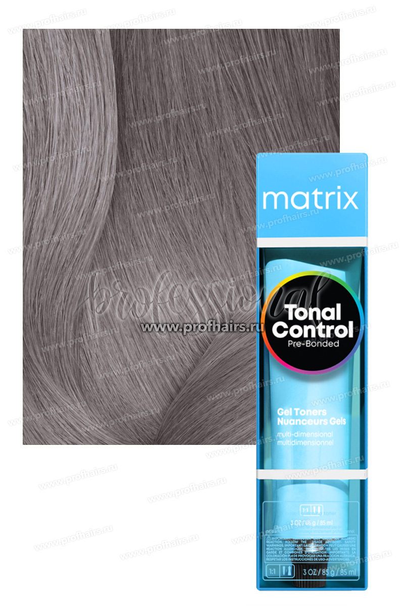 Matrix Tonal Control 8T Гелевый тонер с кислым pH Светлый блондин Титановый 90 мл.