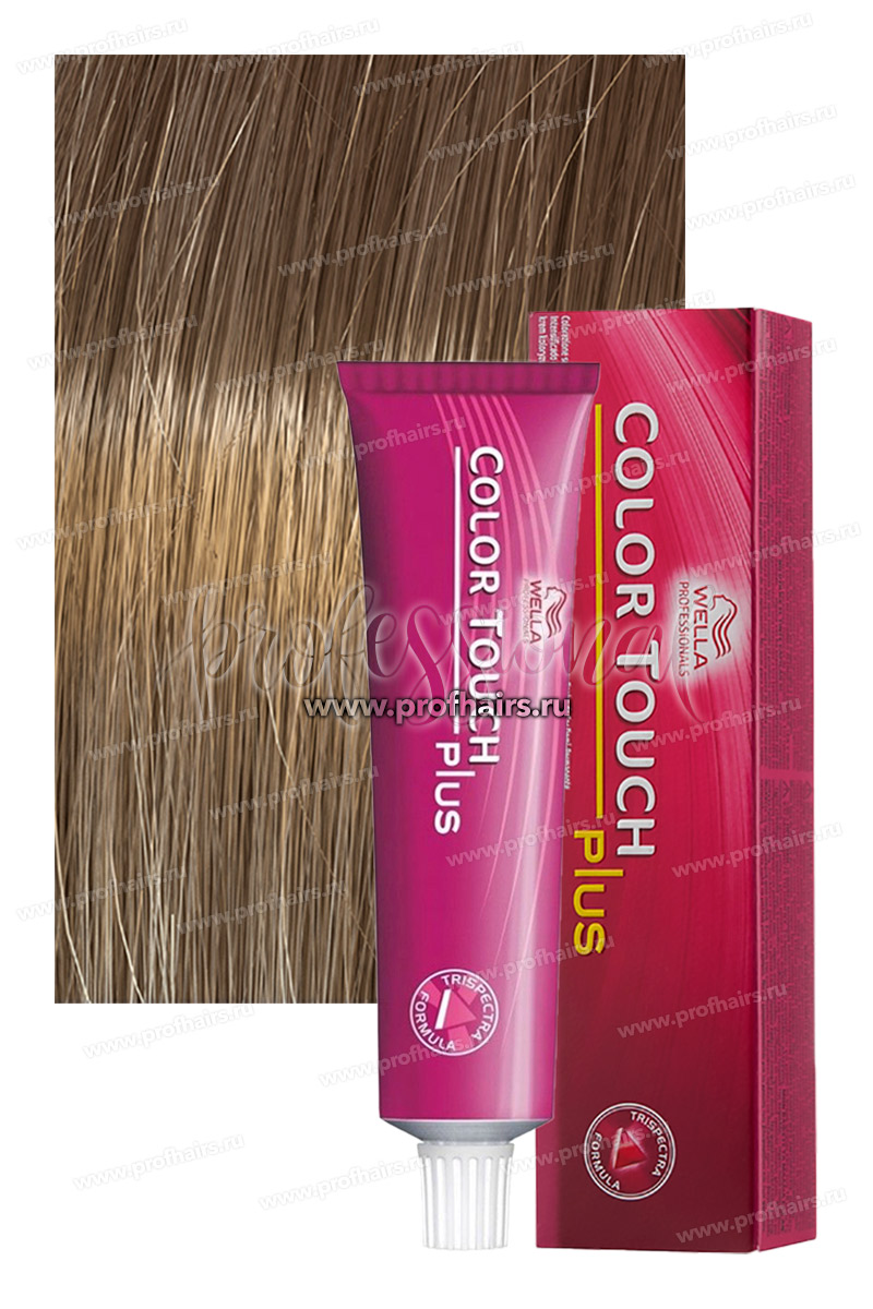 Wella Color Touch Plus 88/03 Имбирь Оттеночная крем-краска покрытие седины 70%  60 мл.