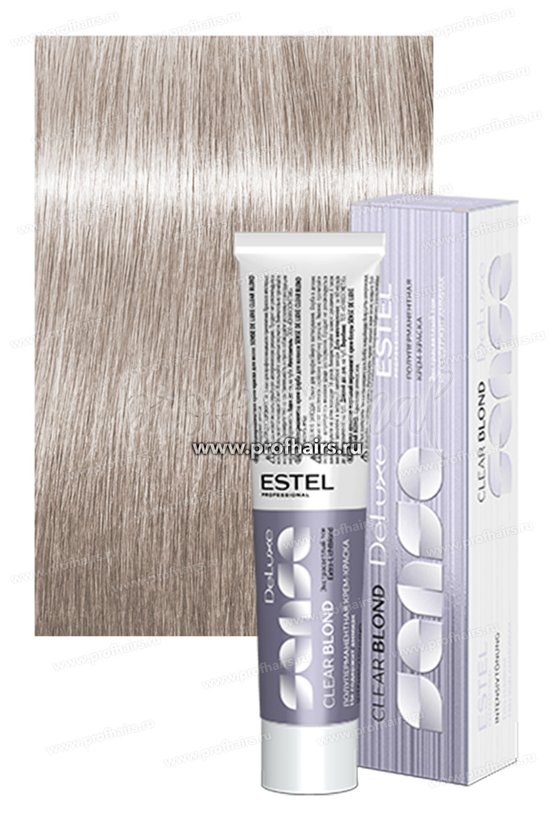 Estel Sense Clear Blond DeLuxe 11/1 Очень светлый блондин пепельный 60 мл.