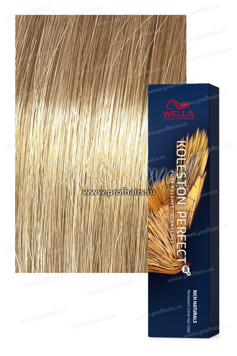 Wella Koleston Rich Natural 9/17 Очень светлый блонд пепельно-коричневый Шелковый ристретто 60 мл.