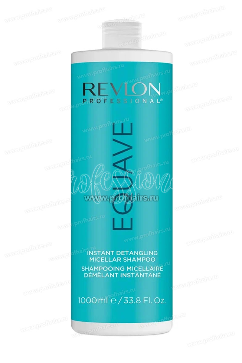 Revlon Equave Instant Detangling Micellar Shampoo Мицеллярный шампунь, облегчающий расчесывание 1000 мл.