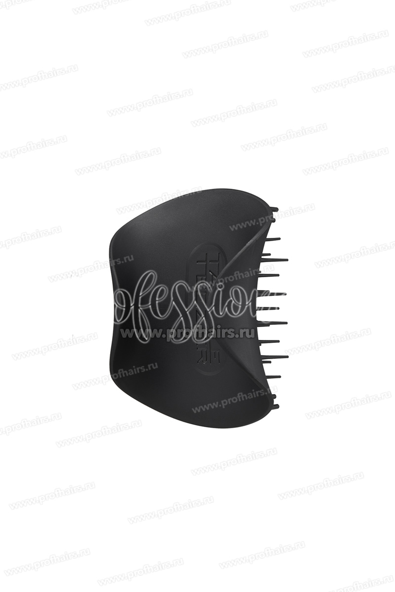 Tangle Teezer The Scalp Exfoliator and Massager Onyx Black Щетка для массажа головы черного цвета