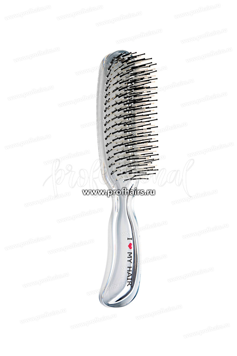 Ginko ILMH Aqua Brush 18280SC Щетка для волос Синяя, прозрачная, размер M