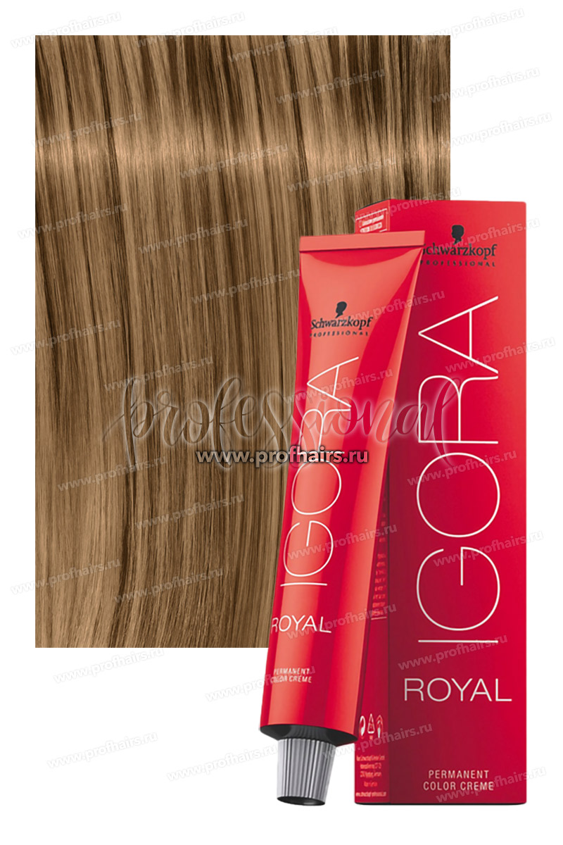 Schwarzkopf Igora Royal Nude Tones Краска для волос тон 8-46 Светлый русый бежевый шоколадный 60 мл.