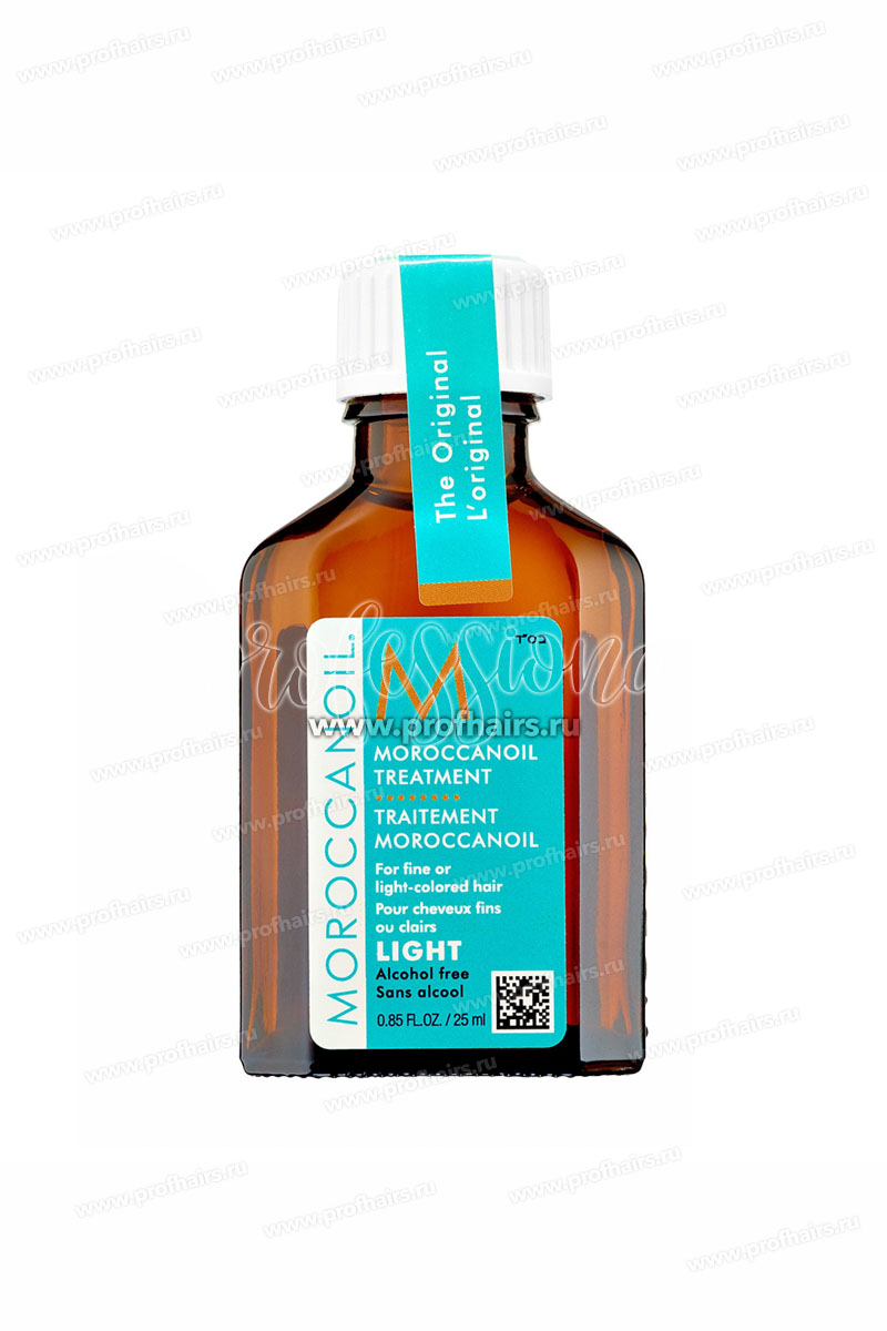 MoroccanOil Light Treatment Средство для тонких и светлоокрашенных волос 25 мл.