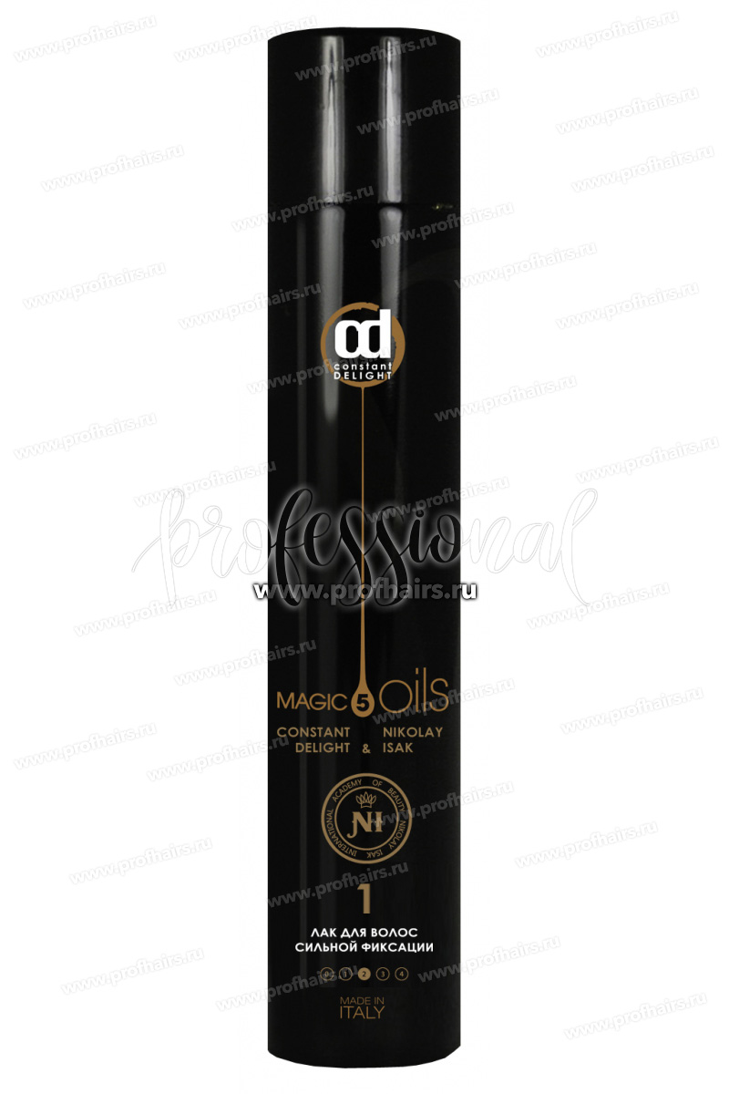 Constant Delight Magic 5 Oils Лак для волос сильной фиксации №1 400 мл.