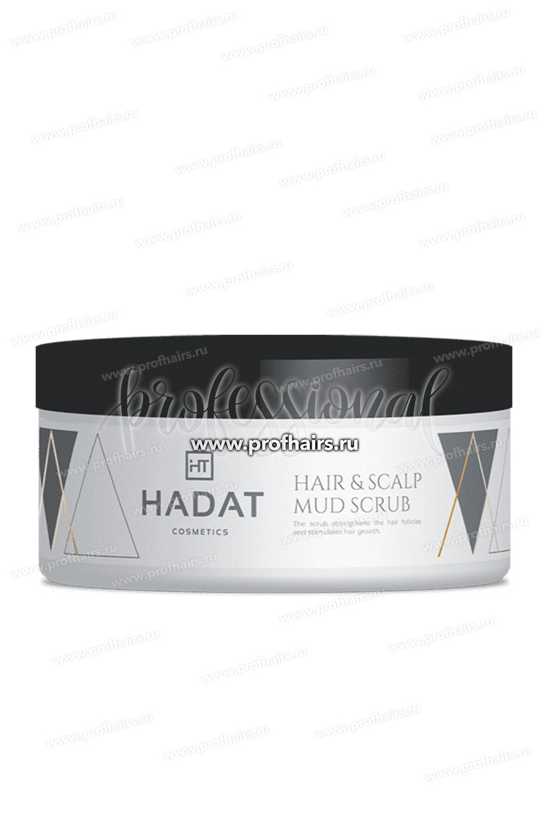 Hadat Cosmetics Hairs&Scalp Mud Scrab Очищающий скраб с морской солью для волос и кожи головы 300 мл.