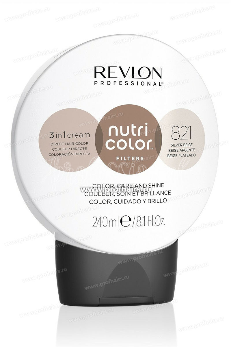 Revlon Nutri Color Filters 821 Серебристо-бежевый 240 мл.