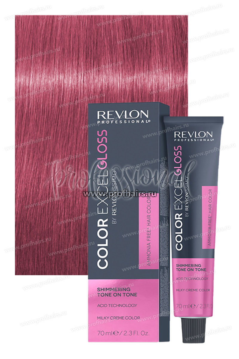Revlon Color Excel Gloss .52 Кислотный краситель тон в тон Малиново-розовый 70 мл.