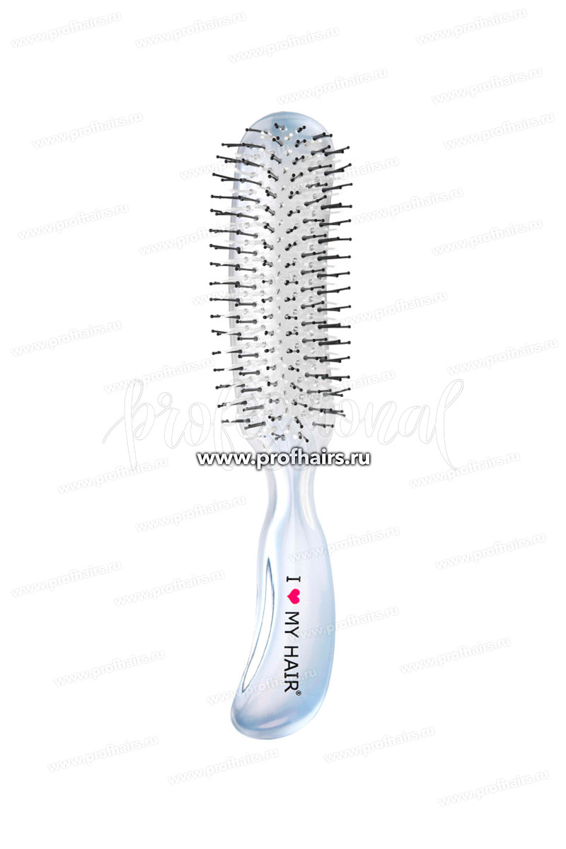 Ginko ILMH Aqua Brush 18280SC Щетка для волос Синяя, прозрачная, размер M