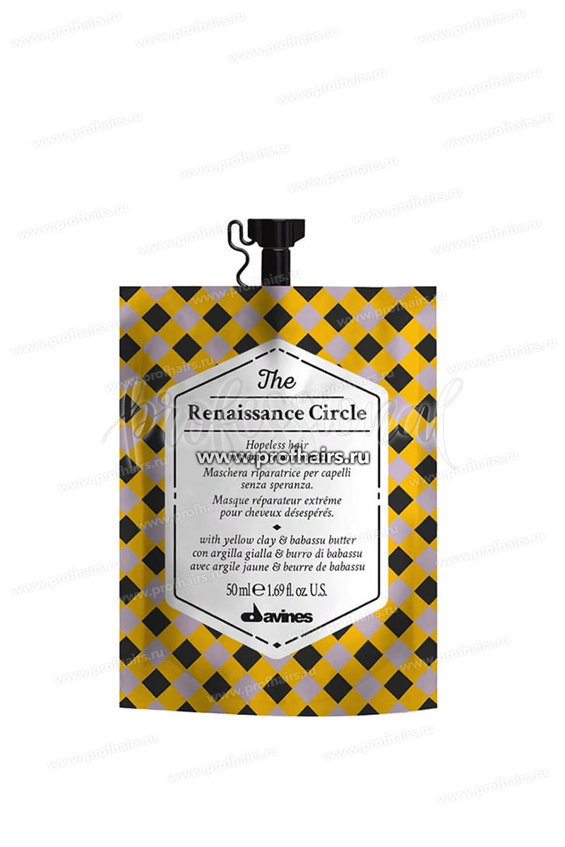 Davines Renaissance Circle Маска экстрим восстановление для безнадежных волос 50 мл.