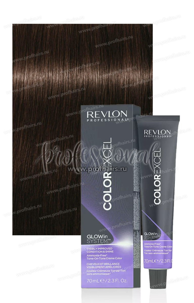 Revlon Color Excel 4 Средний коричневый 70 мл.