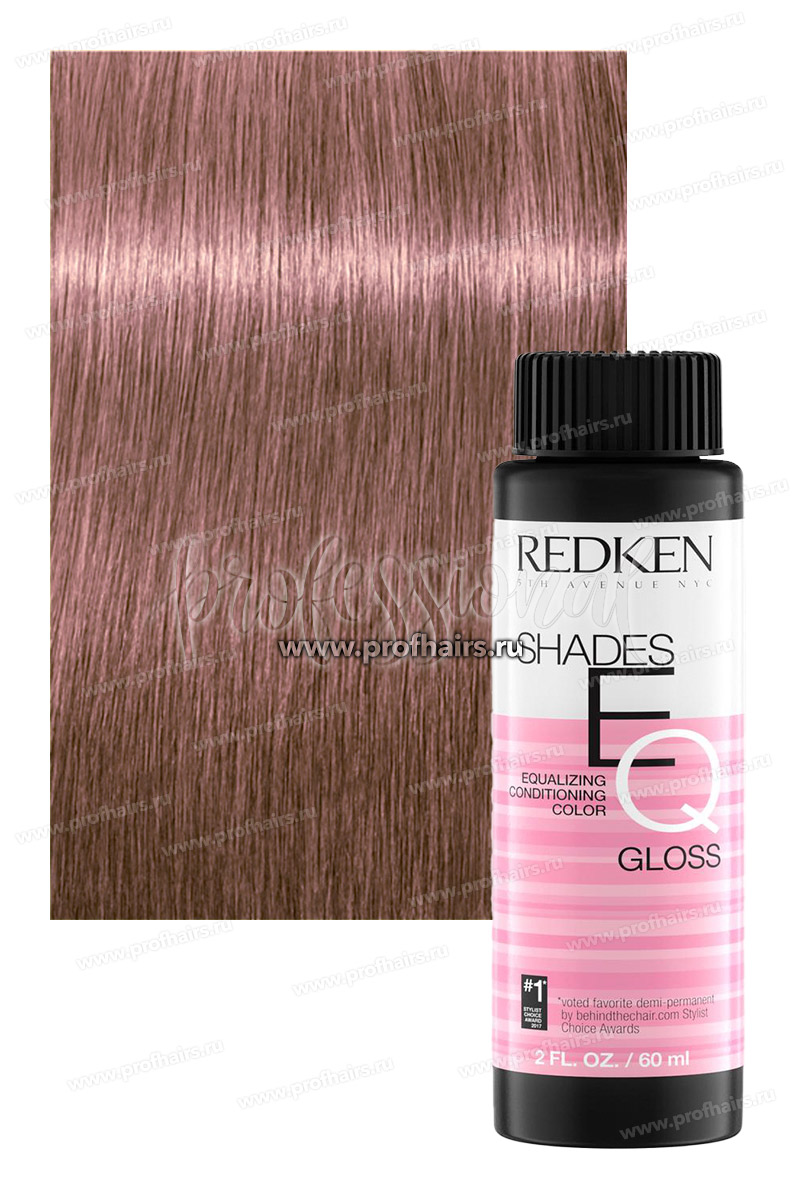 Redken Shades EQ Gloss 08VRo Rose Quartz Светлый блондин фиолетово-розовый 60 мл.