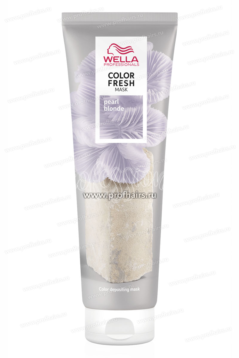 Wella Color Fresh Pearl Blonde Жемчужный блонд Оттеночная кремовая маска 150 мл.