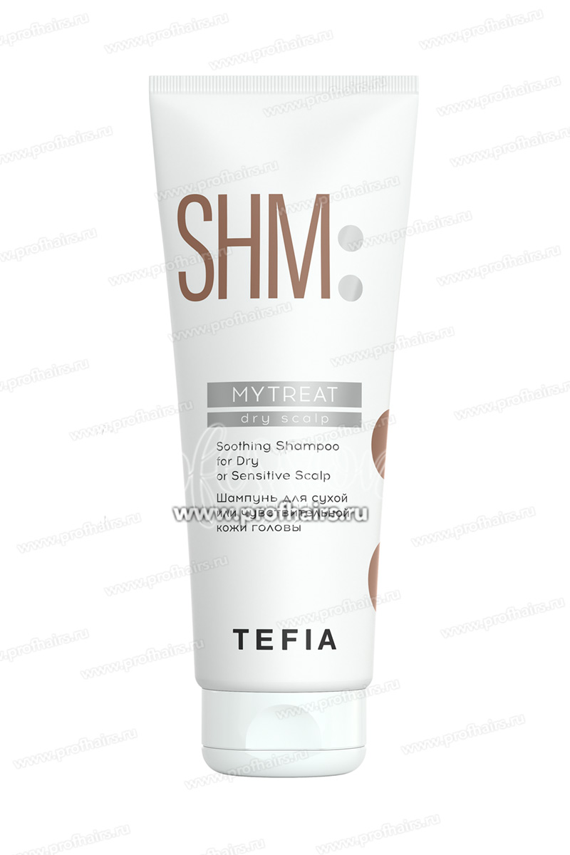 Tefia MYTREAT Soothing Шампунь для сухой или чувствительной кожи головы 250 мл.