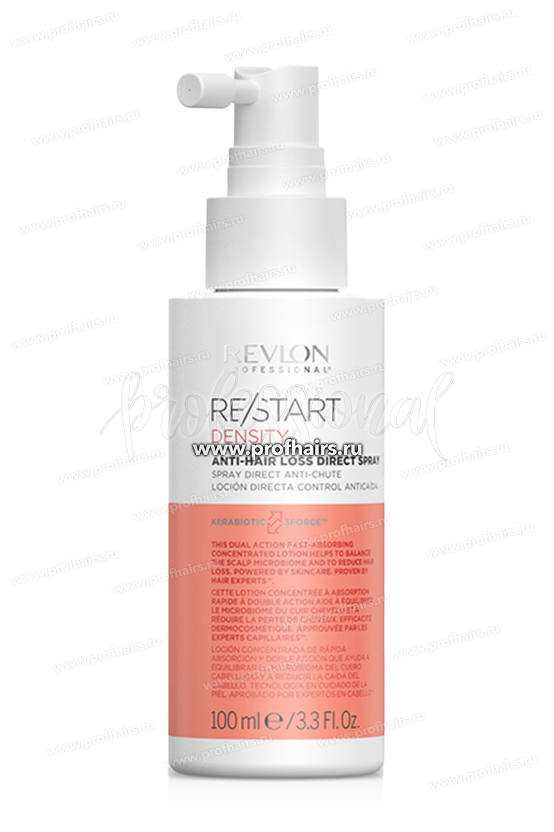 Revlon ReStart Density Anti-hair Loss Direct Прямой спрей против выпадения волос 100 мл.
