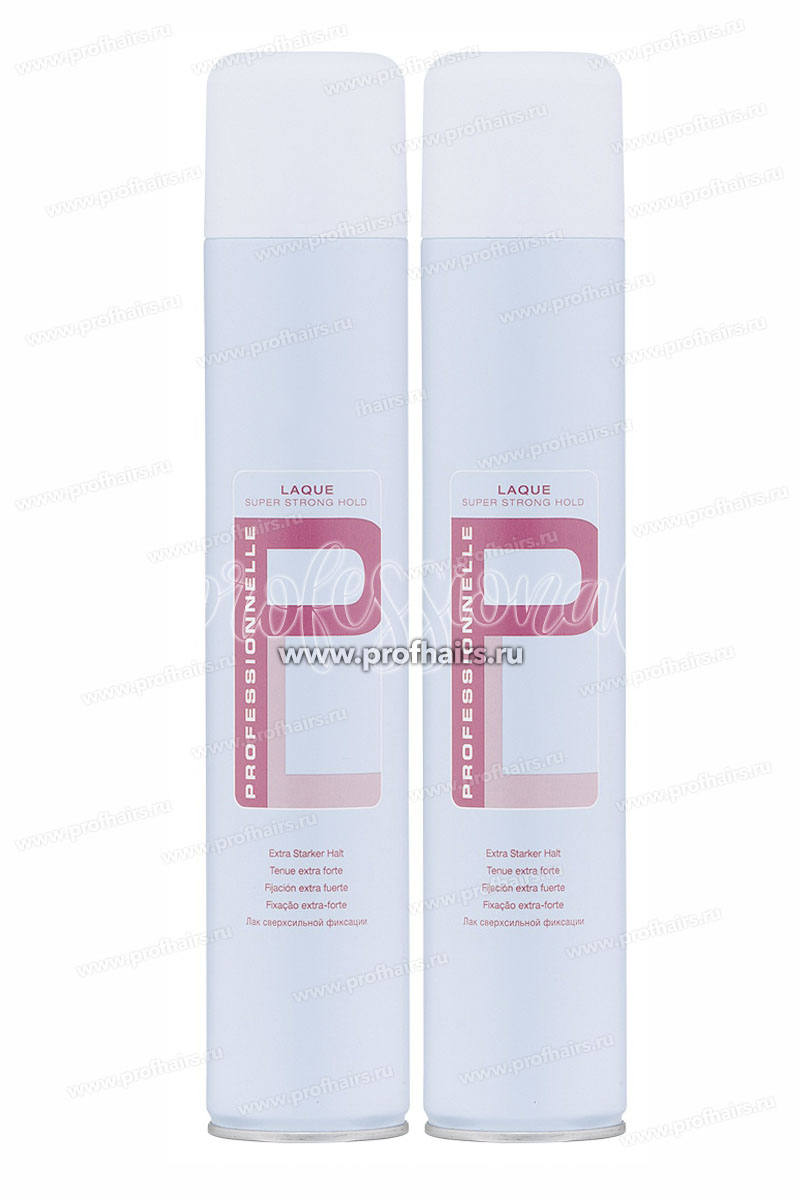 Комплект Schwarzkopf Professionnelle Laque Лак сверхсильной фиксации 2шт* 500мл