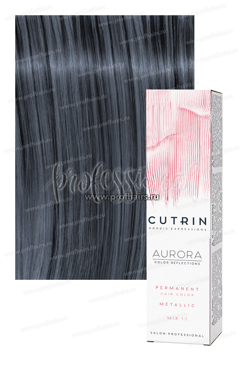 Cutrin Aurora 7S Серебро Крем-краска для волос 60 мл.