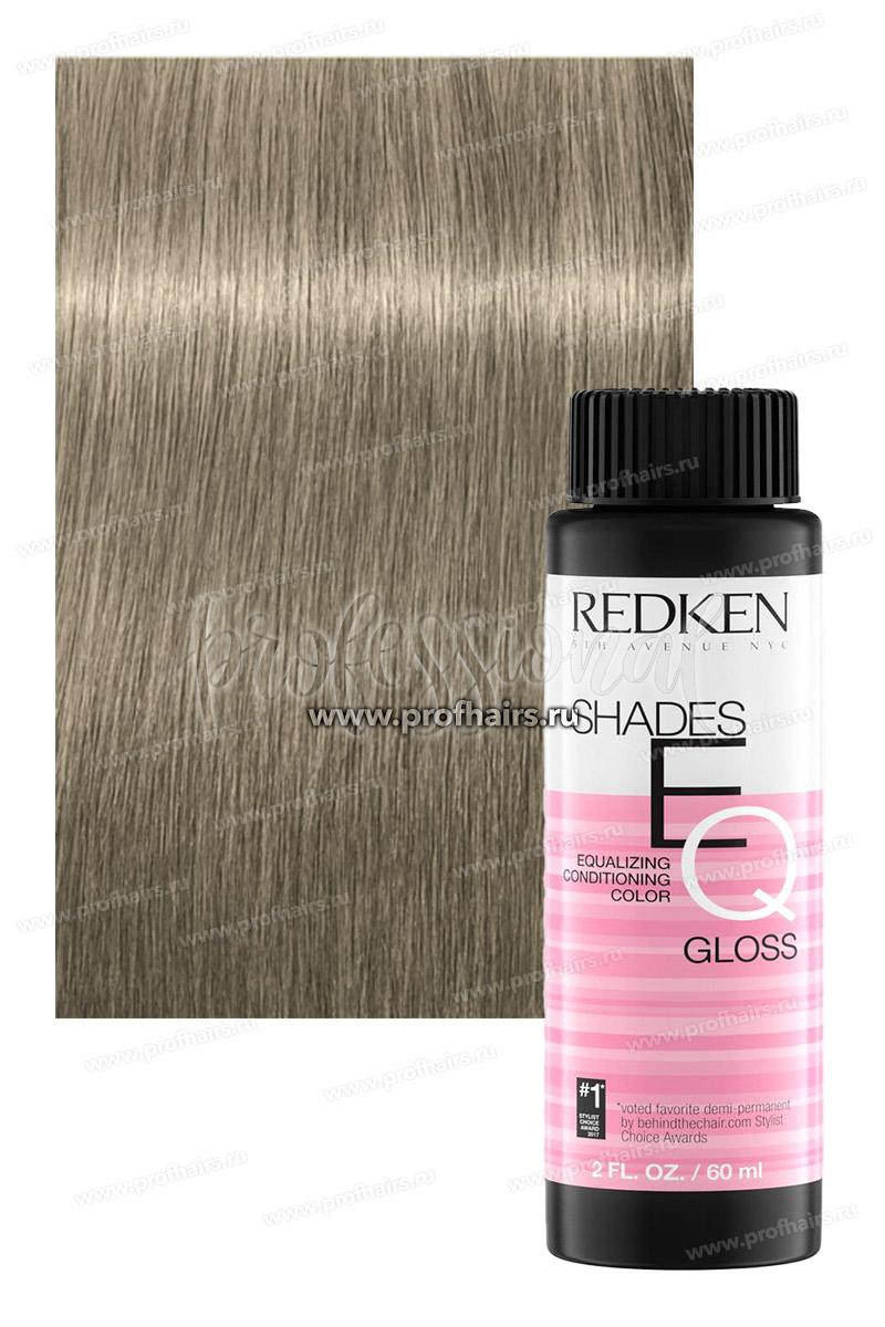 Redken Shades EQ Gloss 09T Chrome Очень светлый блондин титановый 60 мл.